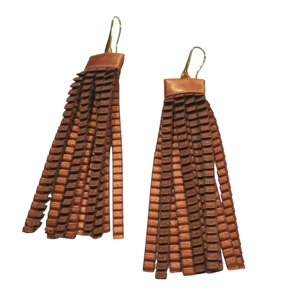 "Plissé" earrings