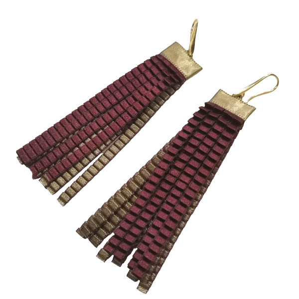 "Plissé" earrings