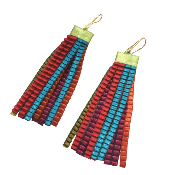 "Plissé" earrings