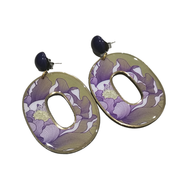 Earrings "Iris"