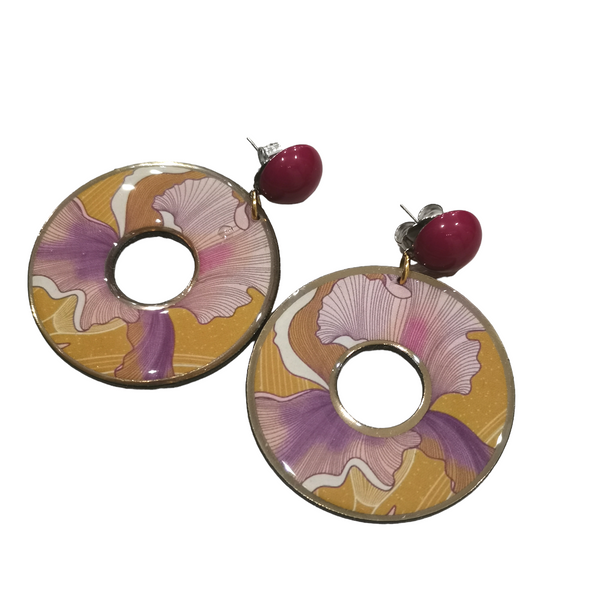 Earrings "Iris"