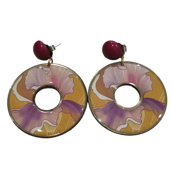 Earrings "Iris"