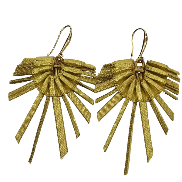 "Origami" earrings