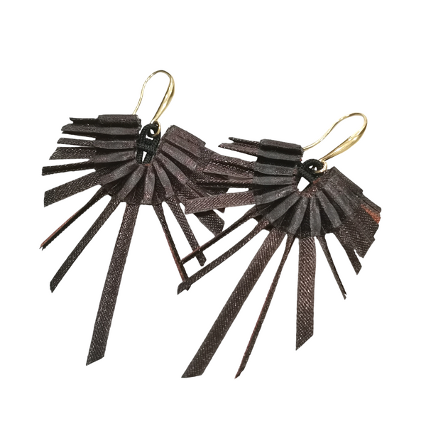 "Origami" earrings