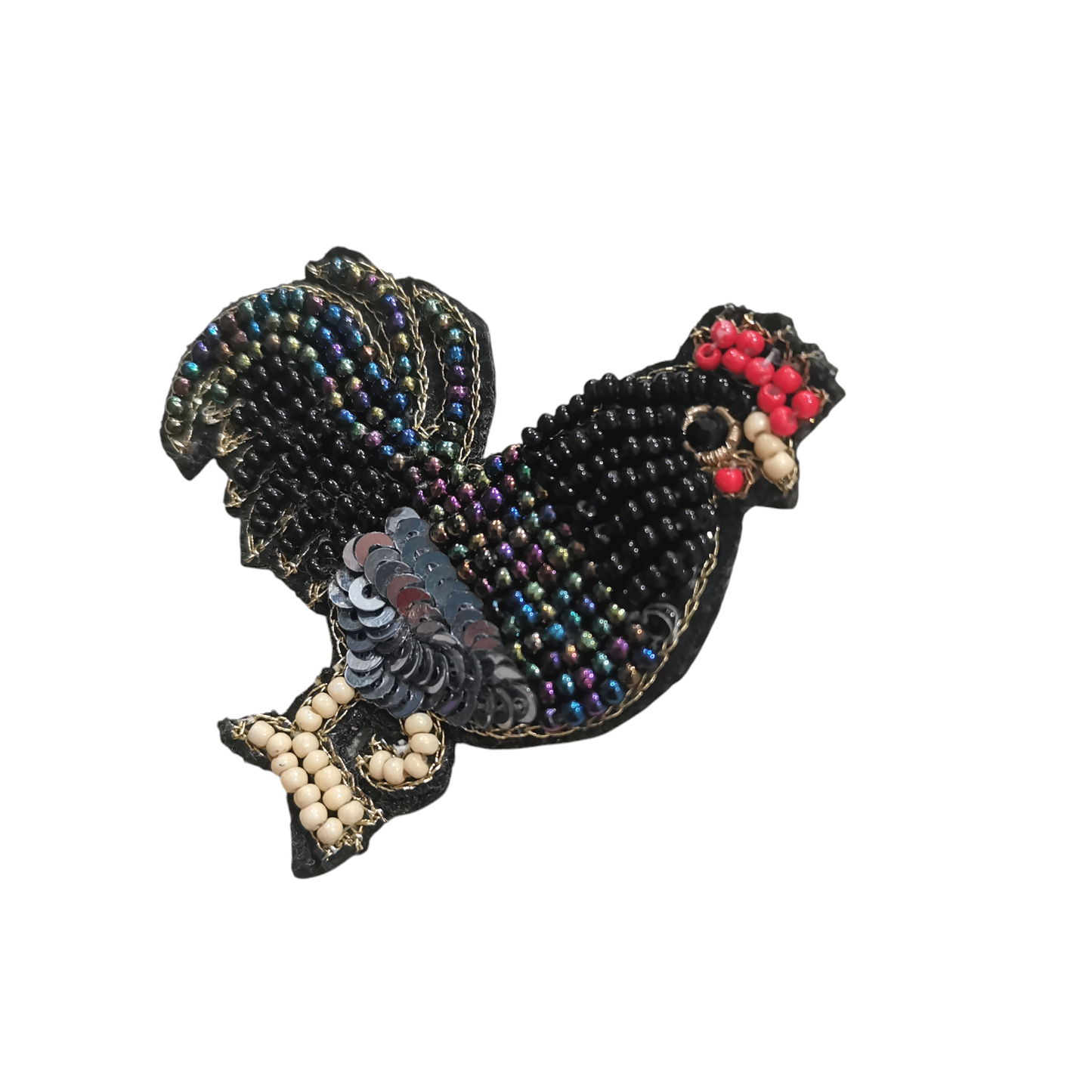 Broche "Coq"